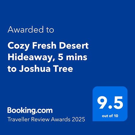 Cozy Fresh Desert Hideaway, 5 Mins To Joshua Tree Twentynine Palms Exteriér fotografie